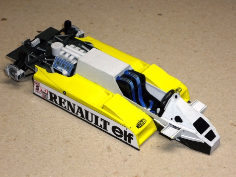 Renault RE-30 - Alain Prost - GP Nizozemí 1981 Renault RE-30 - Alain Prost - GP Nizozemí 1981