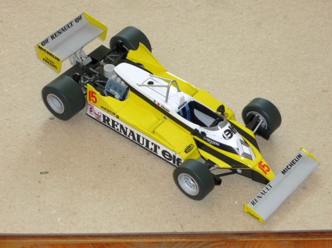 Renault RE-30 - Alain Prost - GP Nizozemí 1981 Renault RE-30 - Alain Prost - GP Nizozemí 1981