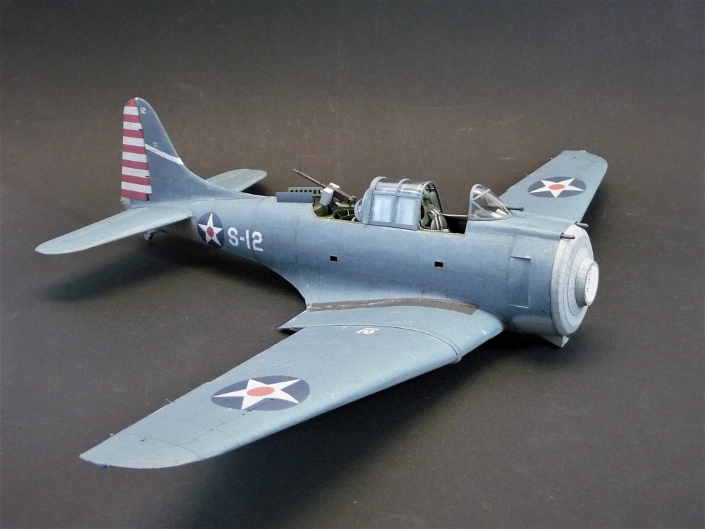 SBD-3 Dauntless (Plná velikost v novém okně) SBD-3 Dauntless