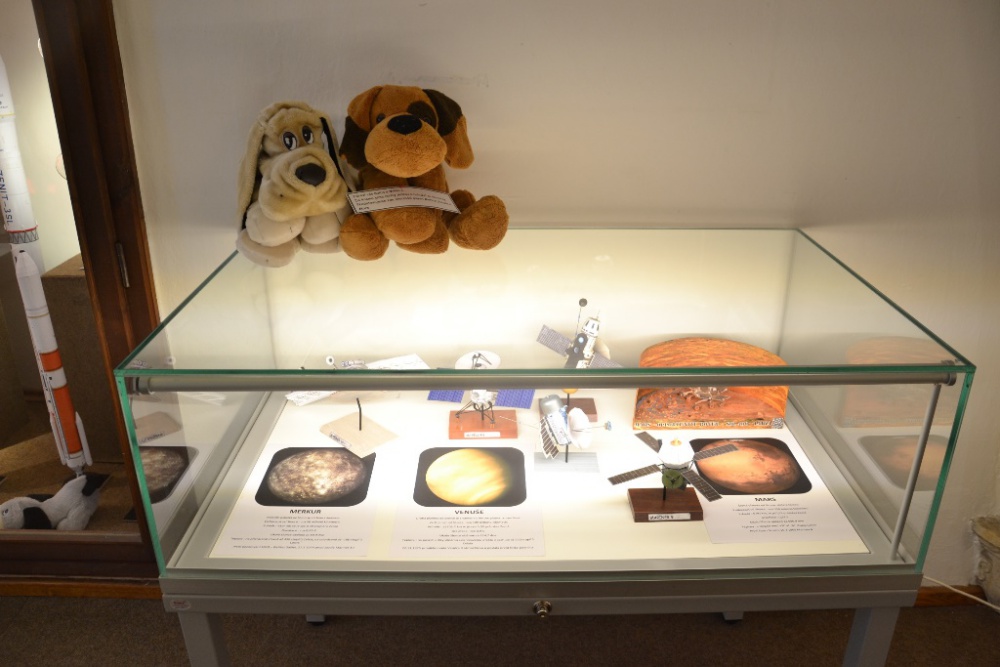 Lajka a zv��ec� kosmonauti - muzeum Louny