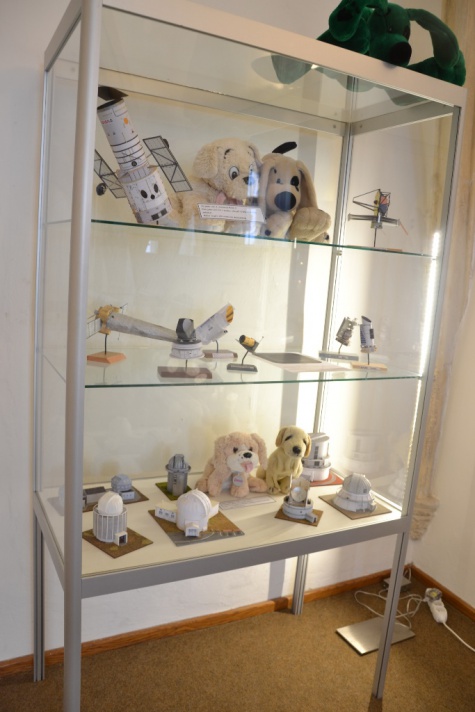Lajka a zv��ec� kosmonauti - muzeum Louny