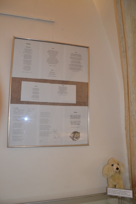 Lajka a zv��ec� kosmonauti - muzeum Louny