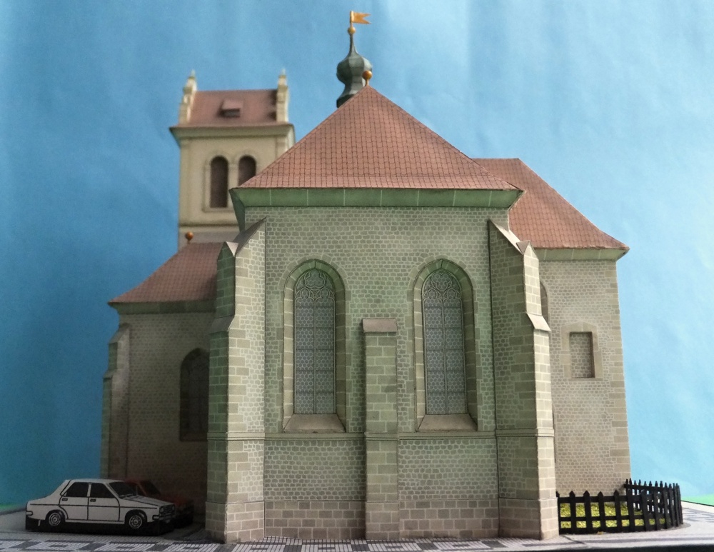 Kostel sv. Martina ve zdi, Praha (Plná velikost v novém okně) Kostel sv. Martina ve zdi, Praha