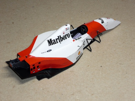McLaren MP 4/8 - M. Andretti - GP Maďarska - 1993 McLaren MP 4/8 - M. Andretti - GP Maďarska - 1993