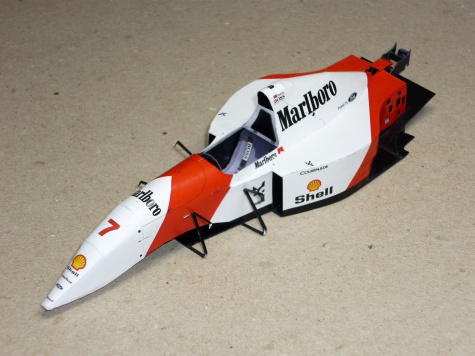 McLaren MP 4/8 - M. Andretti - GP Maďarska - 1993 McLaren MP 4/8 - M. Andretti - GP Maďarska - 1993