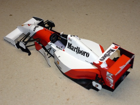 McLaren MP 4/8 - M. Andretti - GP Maďarska - 1993 McLaren MP 4/8 - M. Andretti - GP Maďarska - 1993