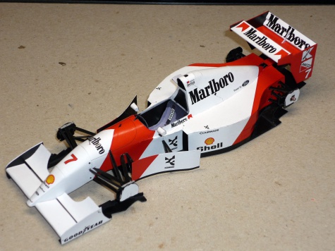 McLaren MP 4/8 - M. Andretti - GP Maďarska - 1993 McLaren MP 4/8 - M. Andretti - GP Maďarska - 1993
