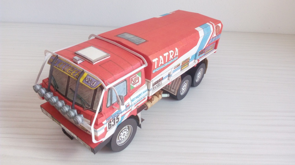 Tatra 815 6x6 VE Rallye Dakar 86 (Plná velikost v novém okně) Tatra 815 6x6 VE Rallye Dakar 86