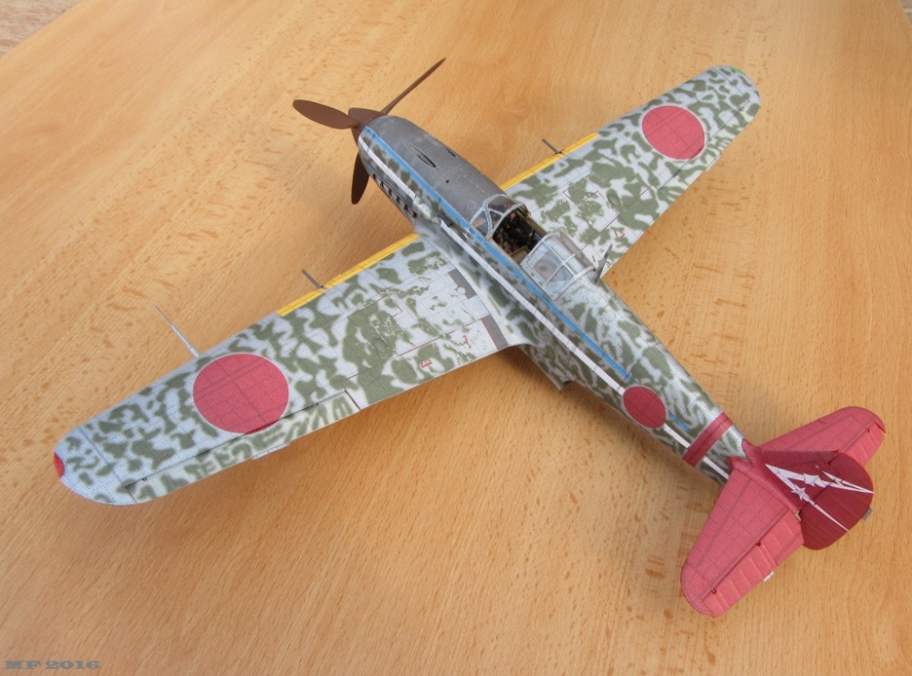Kawasaki Ki-61 Hien (Plná velikost v novém okně) Kawasaki Ki-61 Hien