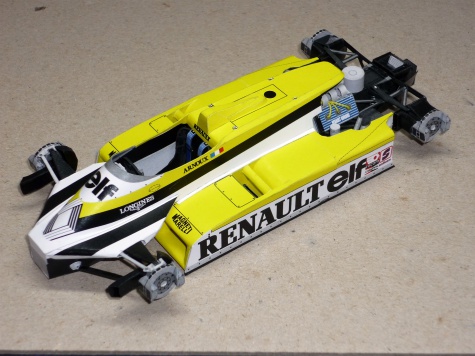 Renault RE-30 - René Arnoux - GP Francie 1981 Renault RE-30 - René Arnoux - GP Francie 1981