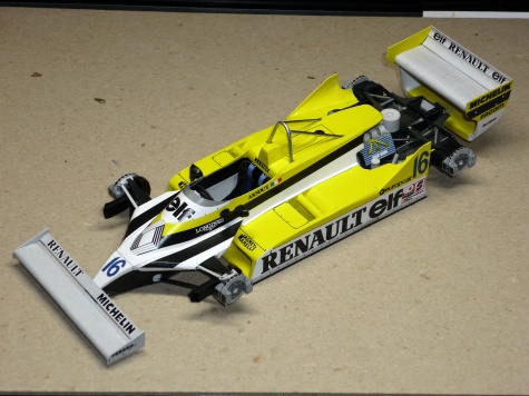 Renault RE-30 - René Arnoux - GP Francie 1981 Renault RE-30 - René Arnoux - GP Francie 1981