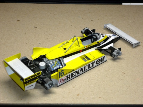 Renault RE-30 - René Arnoux - GP Francie 1981 Renault RE-30 - René Arnoux - GP Francie 1981