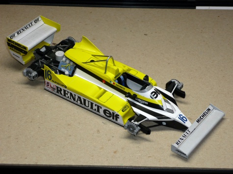Renault RE-30 - René Arnoux - GP Francie 1981 Renault RE-30 - René Arnoux - GP Francie 1981