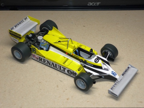 Renault RE-30 - René Arnoux - GP Francie 1981 Renault RE-30 - René Arnoux - GP Francie 1981