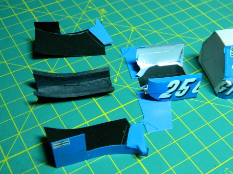 LIGIER JS21 J.P.Jarier GP Francie 1983 LIGIER JS21 J.P.Jarier GP Francie 1983