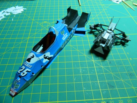 LIGIER JS21 J.P.Jarier GP Francie 1983 LIGIER JS21 J.P.Jarier GP Francie 1983