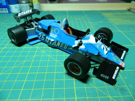 LIGIER JS21 J.P.Jarier GP Francie 1983 LIGIER JS21 J.P.Jarier GP Francie 1983