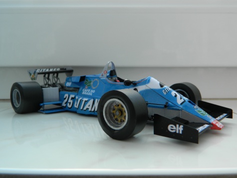 LIGIER JS21 J.P.Jarier GP Francie 1983 LIGIER JS21 J.P.Jarier GP Francie 1983