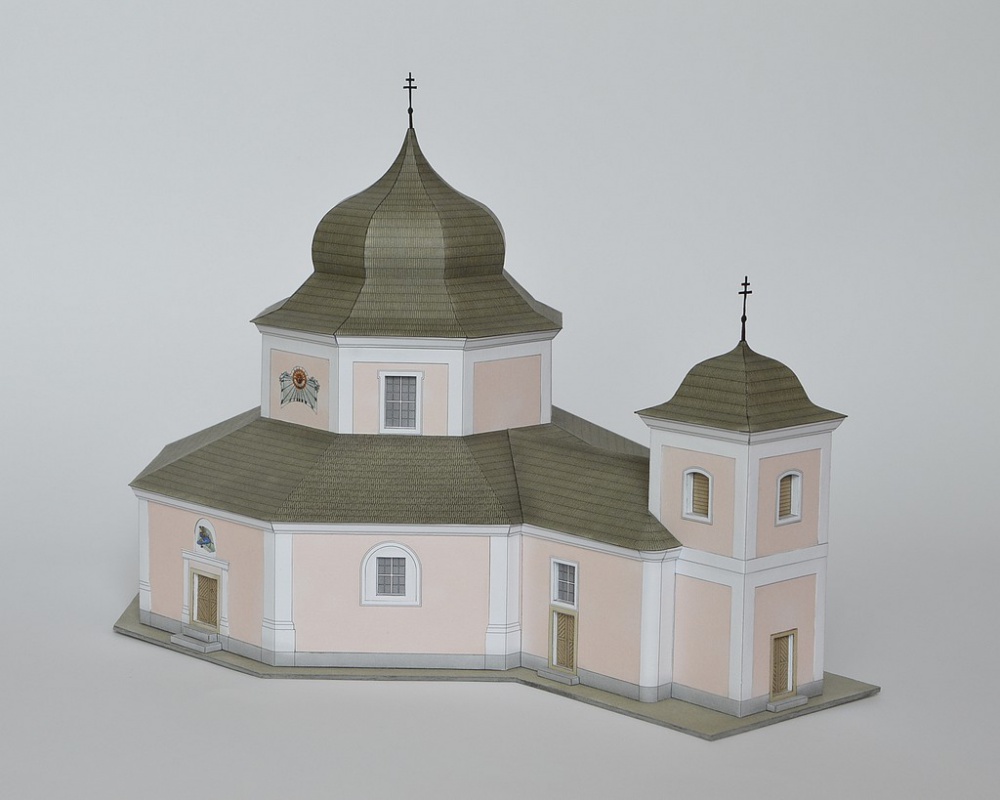Kostol sv. Barbory, Pročevily (Plná velikost v novém okně) Kostol sv. Barbory, Pročevily