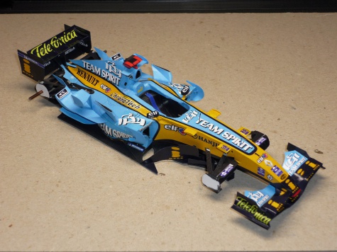 Renault R26 - Fernando Alonso - GP Brazilie 2006 Renault R26 - Fernando Alonso - GP Brazilie 2006