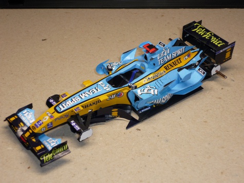 Renault R26 - Fernando Alonso - GP Brazilie 2006 Renault R26 - Fernando Alonso - GP Brazilie 2006