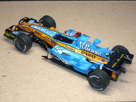 Renault R26 - Fernando Alonso - GP Brazilie 2006 Renault R26 - Fernando Alonso - GP Brazilie 2006