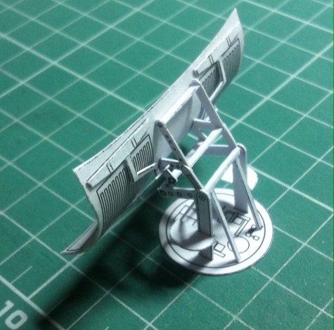 Millenium falcon - radar ze STAR WARS epizody 7