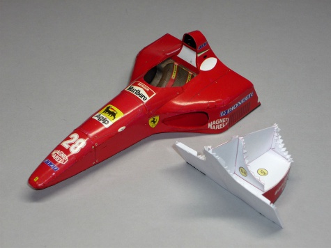 Ferrari 412T1 - Gerhard Berger - GP Monaka 1994 Ferrari 412T1 - Gerhard Berger - GP Monaka 1994