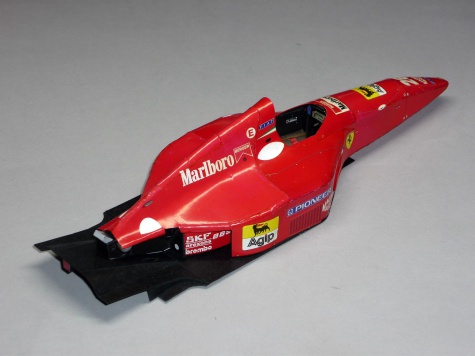 Ferrari 412T1 - Gerhard Berger - GP Monaka 1994 Ferrari 412T1 - Gerhard Berger - GP Monaka 1994