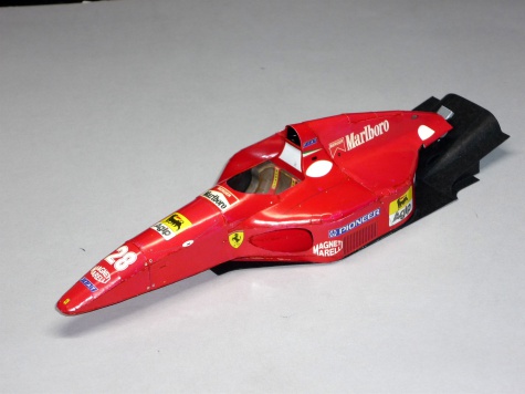 Ferrari 412T1 - Gerhard Berger - GP Monaka 1994 Ferrari 412T1 - Gerhard Berger - GP Monaka 1994