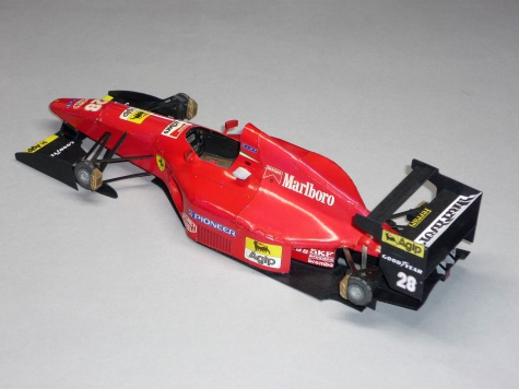 Ferrari 412T1 - Gerhard Berger - GP Monaka 1994 Ferrari 412T1 - Gerhard Berger - GP Monaka 1994