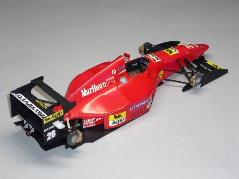 Ferrari 412T1 - Gerhard Berger - GP Monaka 1994 Ferrari 412T1 - Gerhard Berger - GP Monaka 1994