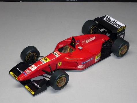 Ferrari 412T1 - Gerhard Berger - GP Monaka 1994 Ferrari 412T1 - Gerhard Berger - GP Monaka 1994
