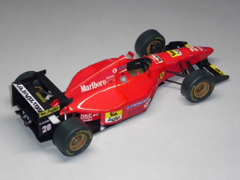 Ferrari 412T1 - Gerhard Berger - GP Monaka 1994 Ferrari 412T1 - Gerhard Berger - GP Monaka 1994