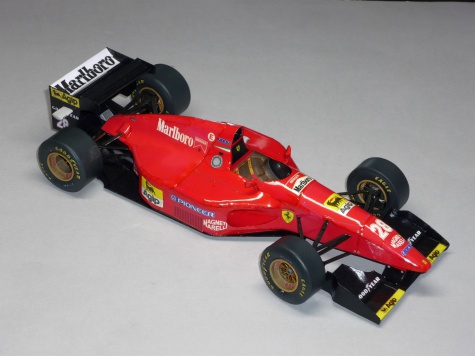 Ferrari 412T1 - Gerhard Berger - GP Monaka 1994 Ferrari 412T1 - Gerhard Berger - GP Monaka 1994