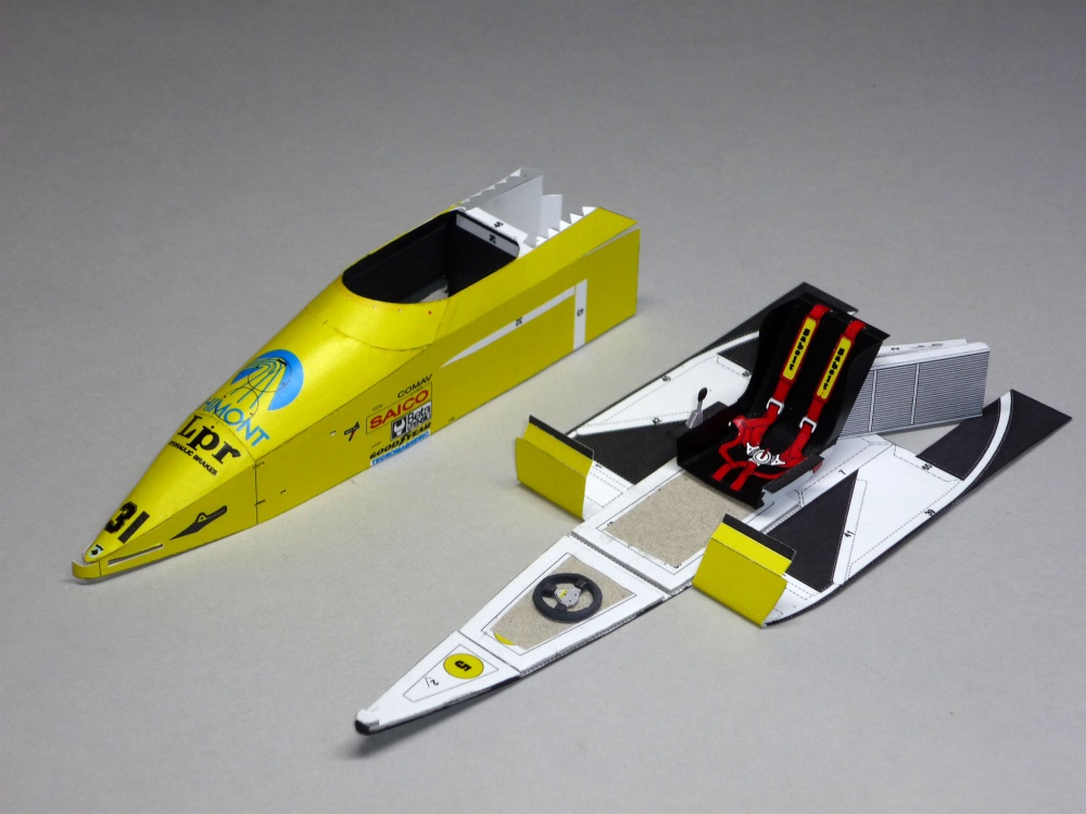 Coloni CF188 - Gabriele Tarquini - GP Monaka 1988 (Plná velikost v novém okně) Coloni CF188 - Gabriele Tarquini - GP Monaka 1988