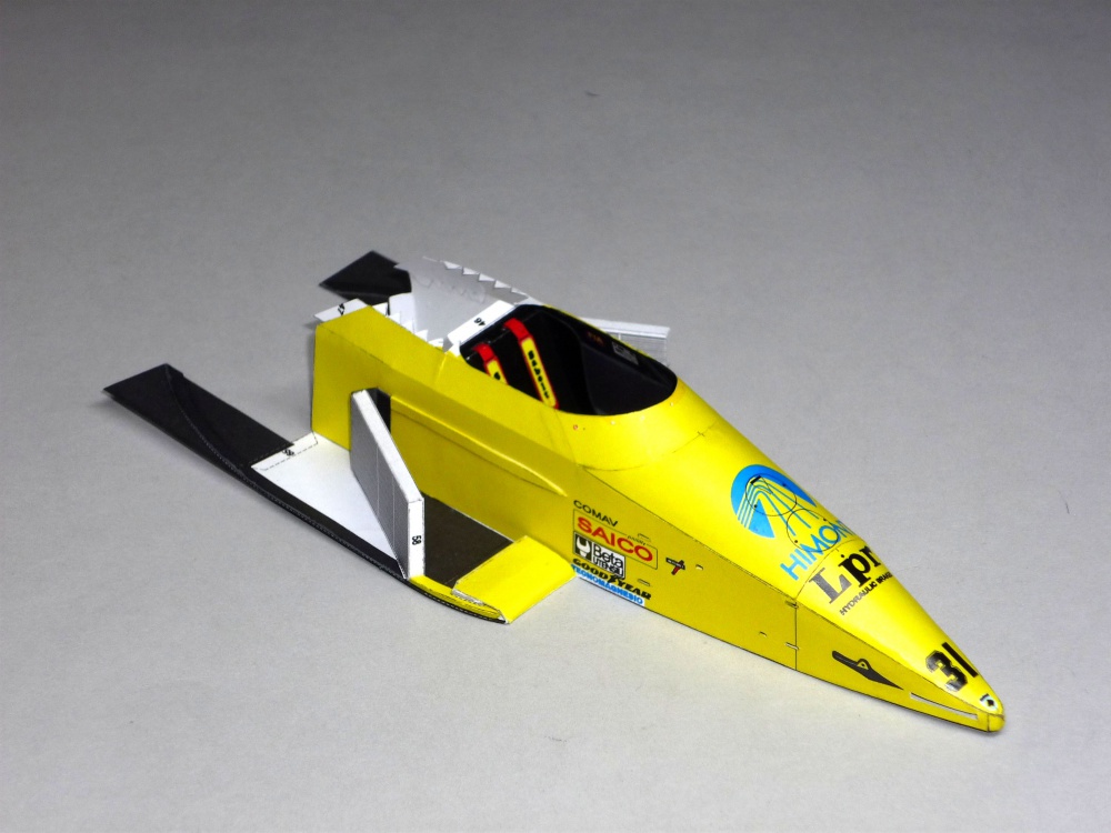 Coloni CF188 - Gabriele Tarquini - GP Monaka 1988 (Plná velikost v novém okně) Coloni CF188 - Gabriele Tarquini - GP Monaka 1988