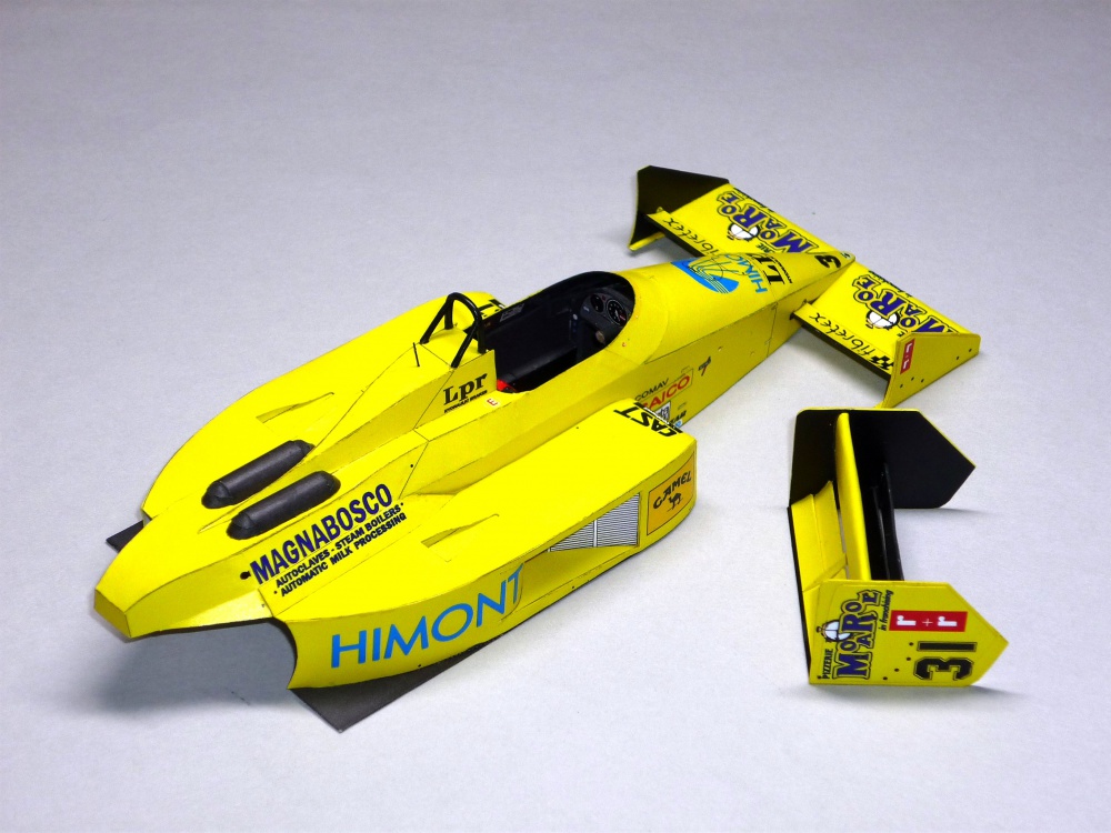 Coloni CF188 - Gabriele Tarquini - GP Monaka 1988 (Plná velikost v novém okně) Coloni CF188 - Gabriele Tarquini - GP Monaka 1988