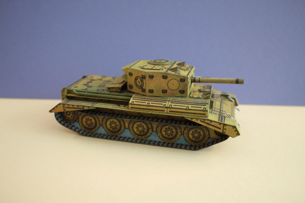 Britský tank Cromwell 3A (Plná velikost v novém okně) Britský tank Cromwell 3A