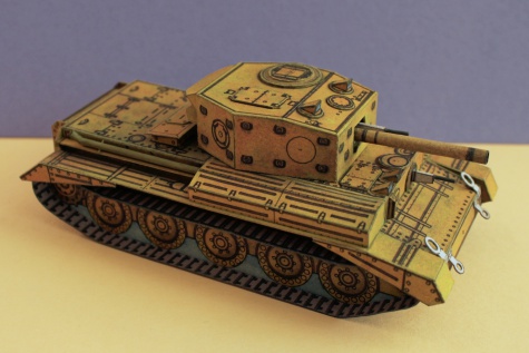 Britský tank Cromwell 3A Britský tank Cromwell 3A