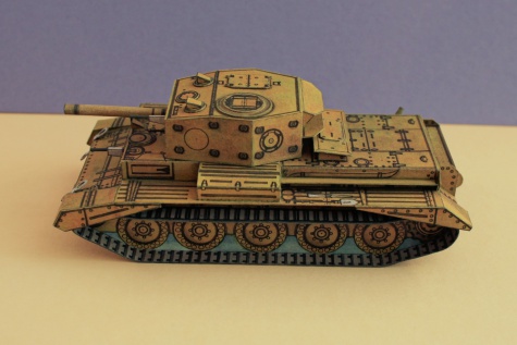 Britský tank Cromwell 3A Britský tank Cromwell 3A