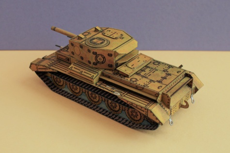 Britský tank Cromwell 3A Britský tank Cromwell 3A