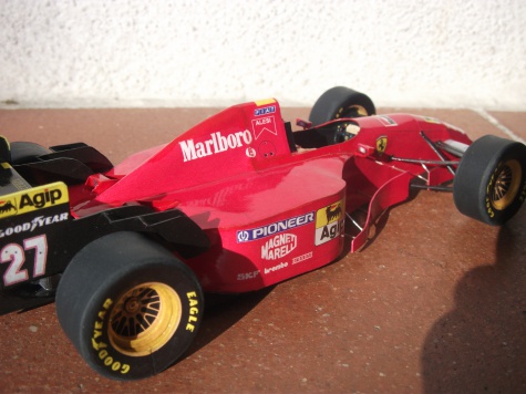 Ferrari 412 T2, Jean Alesi, GP Canada, 1995 Ferrari 412 T2, Jean Alesi, GP Canada, 1995