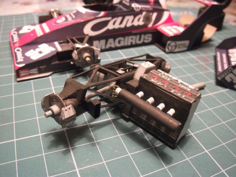 Toleman TG183B, Derek Warwick, 1983 Toleman TG183B, Derek Warwick, 1983