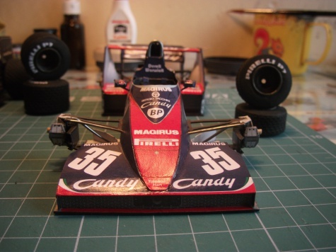 Toleman TG183B, Derek Warwick, 1983 Toleman TG183B, Derek Warwick, 1983