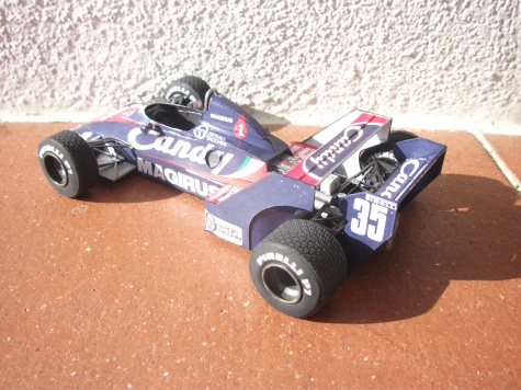 Toleman TG183B, Derek Warwick, 1983 Toleman TG183B, Derek Warwick, 1983