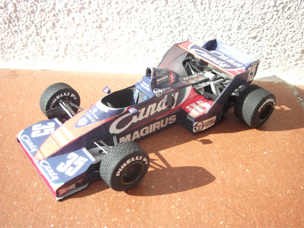 Toleman TG183B, Derek Warwick, 1983 (Pln� velikost v nov�m okn�) Toleman TG183B, Derek Warwick, 1983