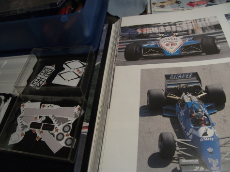Ligier JS19, Jacques Laffite, GP Monaco, 1982 Ligier JS19, Jacques Laffite, GP Monaco, 1982