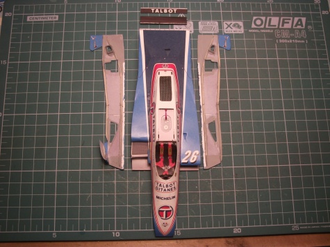 Ligier JS19, Jacques Laffite, GP Monaco, 1982
