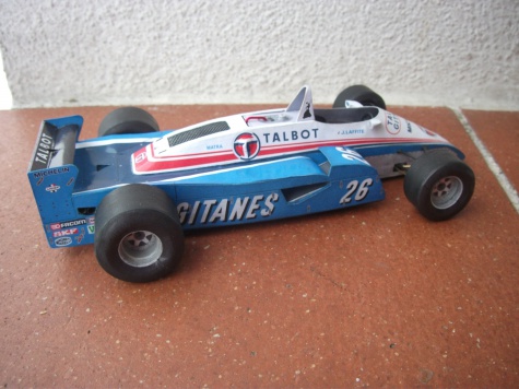Ligier JS19, Jacques Laffite, GP Monaco, 1982